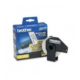 Brother Rollo Etiqueta DK1204, 400 Etiquetas de 1-1/7'' x 100', para Brother QL-500/QL-550