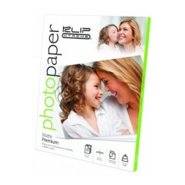 Klip Xtreme Papel Fotográfico Premium Mate 190g/m², 50 Hojas A4, Blanco