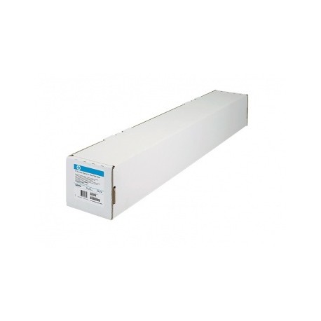 HP Rollo de Papel Mate 61cm x 23 Metros, Blanco