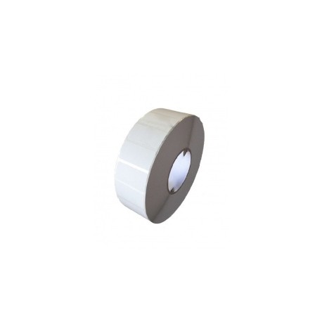 Bestval Rollo de Etiquetas 1000102, 76 x 25mm, 1 x 5330 Etiquetas, Blanco