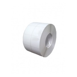 BestVal Rollo de Etiquetas 1000146, 2'' x 2'', 5520 Etiquetas, Blanco