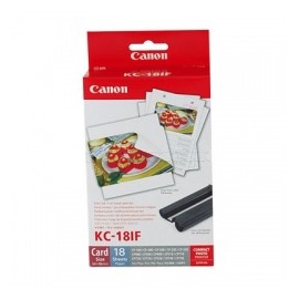 Canon Etiquetas Adhesivas KC-18IF, 54 x 86mm, 18 Hojas