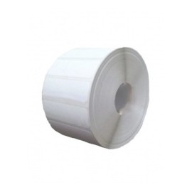 Bestval Rollo de Etiquetas 1000115, 76 x 25mm, 2 x 1775 Etiquetas, Blanco