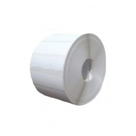 Bestval Rollo de Etiquetas 1000128, 76 x 25mm, 2 x 1775 Etiquetas, Blanco