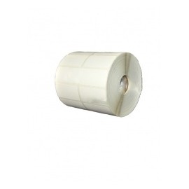 Bestval Rollo de Etiquetas 1000105, 51 x 25mm, 2 x 3550 Etiquetas, Blanco