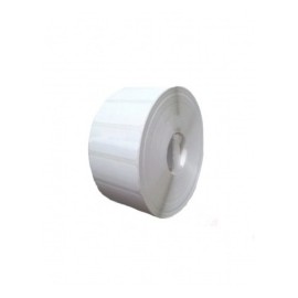 Bestval Rollo de Etiquetas 1000121, 54 x 25mm, 2 x 2365 Etiquetas, Blanco