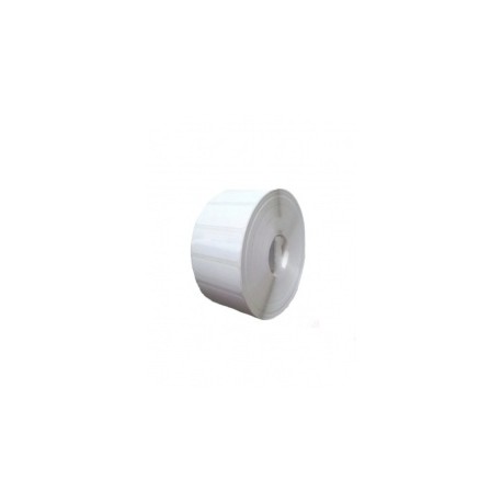 Bestval Rollo de Etiquetas 1000121, 54 x 25mm, 2 x 2365 Etiquetas, Blanco