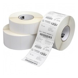 Zebra Rollo de Etiquetas PolyPro 3000T, 3 x 2, 2440 Etiquetas, Blanco