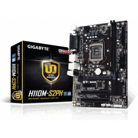 Tarjeta Madre Gigabyte micro ATX GA-H110M-S2PH, S-1151, Intel H110, HDMI, USB 3.0, 32GB DDR4, para Intel