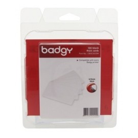 Evolis Paquete de 100 Tarjetas PVC para Badgy 100/200