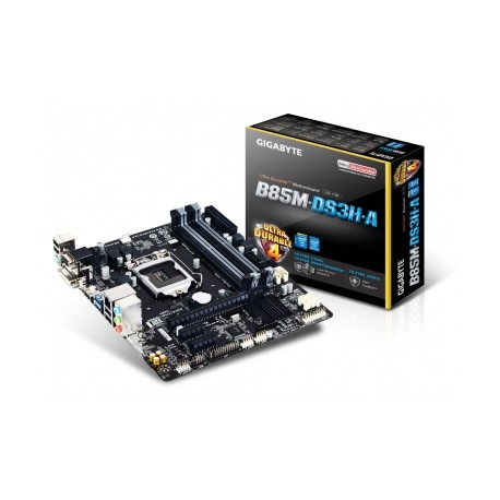 Tarjeta Madre Gigabyte micro ATX GA-B85M-DS3H-A, S-1150, Intel B85, HDMI, USB 2.0