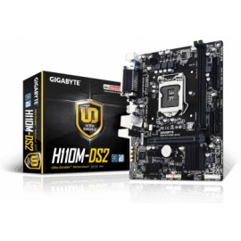 Tarjeta Madre Gigabyte micro ATX GA-H110M-DS2, S-1151, Intel H110, USB