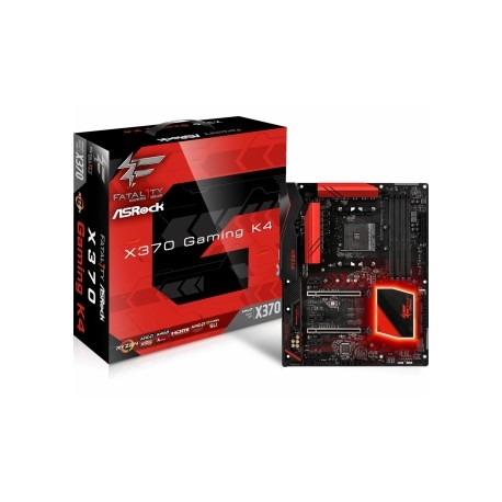 Tarjeta Madre ASRock ATX Fatal1ty X370 Gaming K4, S-AM4, AMD X370, HDMI, USB 3.0, 64GB DDR4, para AMD