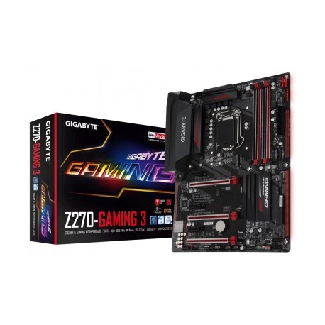 Tarjeta Madre Gigabyte ATX GA-Z270-Gaming 3, S-1151, Intel Z270, HDMI, USB 3.0, 64GB DDR4, para Intel