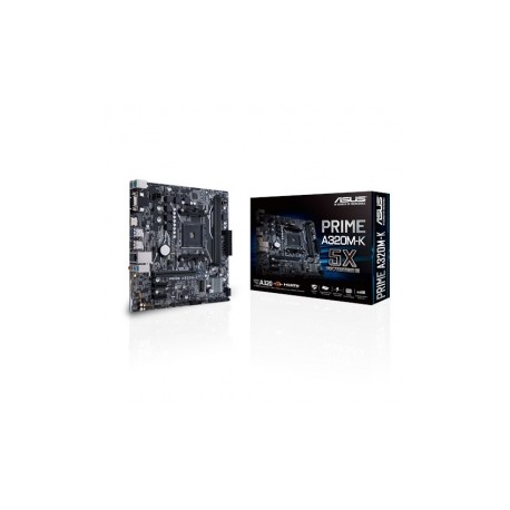 Tarjeta Madre ASUS micro ATX MB PRIME A320M-K, S-AM4, AMD A320, HDMI, USB 3.0, 32GB DDR4 - para AMD