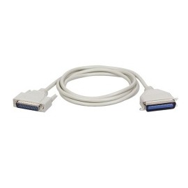 Tripp Lite Cable para Impresora, DB25 Macho - CENTRONICS 36 Macho, 3 Metros