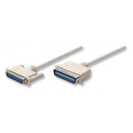 Manhattan Cable para Impresora, DB25 Macho - CEN36 Macho, 1.8 Metros, Blanco