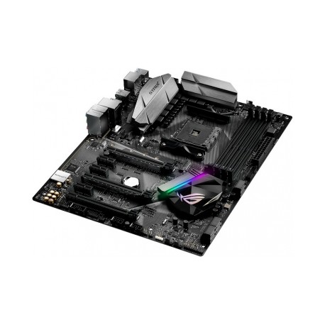 Tarjeta Madre ASUS ATX ROG STRIX B350-F GAMING, S-AM4, AMD B350, HDMI, USB 3.0, 64GB DDR4, para AMD