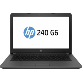 Laptop HP 240 G6 14'', Intel Core i3 6006U 2GHz, 4GB, 500GB, Windows 10 Home, Negro