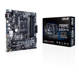 Tarjeta Madre ASUS micro ATX PRIME B350M-A, S-AM4, AMD B350, 64GB DDR4, para AMD