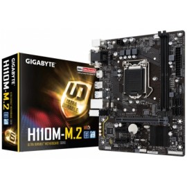 Tarjeta Madre Gigabyte micro ATX GA-H110M-M.2 (rev. 1.0), S-1151, Intel H110, USB 3.0, 32GB DDR4, Intel