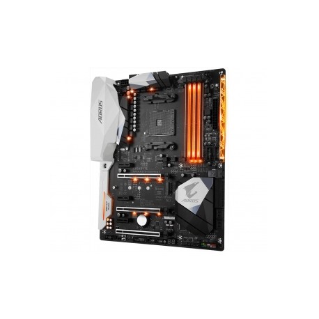 Tarjeta Madre AORUS ATX GA-AX370-GAMING 5, S-AM4, AMD X370, HDMI, USB 3.0, 64GB DDR4, para AMD