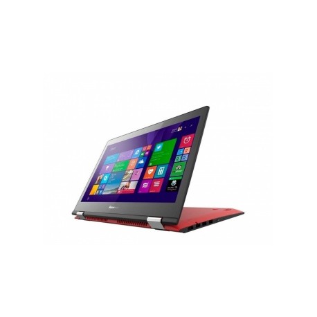 Lenovo 2 en 1 Yoga 500-14 14'', Intel Core i3-5005U 2.00GHz, 4GB, 500GB, Windows 10 Home 64-bit, Negro/Rojo