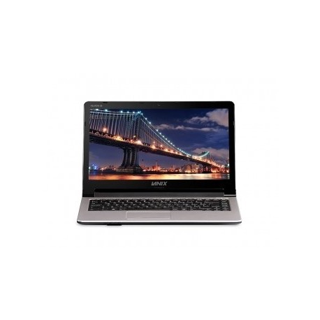 Laptop Lanix Neuron G6 14, Intel Core i3-6100U 2.30GHz, 4GB, 1TB, Windows 10 Home 64-bit, Plata