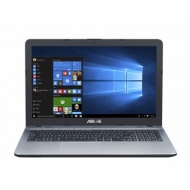 Laptop ASUS VivoBook X541SA 15.6, Intel Pentium N3710 1.60GHz, 4GB, 500GB, Windows 10 Home 64-bit, Plata