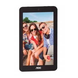 Tablet AOC A726 7'', 8GB, 1024 x 600 Pixeles, Android 6.0.1, Bluetooth, Negro