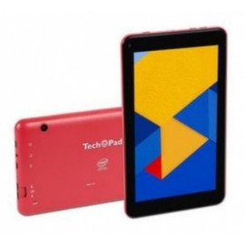 Tablet Techpad 716S 7'', 16GB, 1024x600 Pixeles, Android 6.0, Bluetooth, WLAN, Rojo