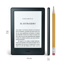 Kindle 6'', 4GB, E Ink Pearl, WiFi, Negro s