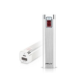 Cargador Portátil PNY PowerPack 2600, 2600mAh, Aluminio