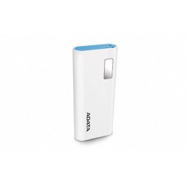 Cargador Portátil Adata PowerBank P12500D, 12.500mAh, Blanco