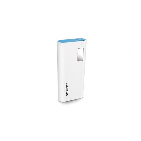 Cargador Portátil Adata PowerBank P12500D, 12.500mAh, Blanco