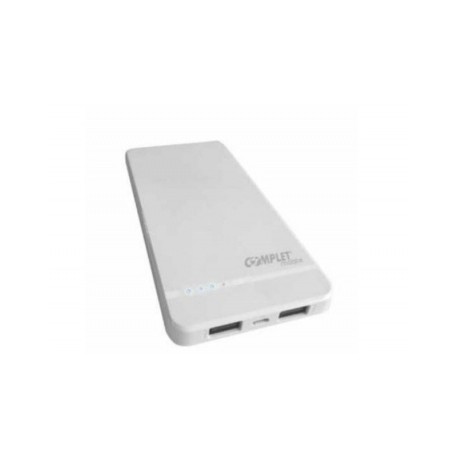 Cargador Portátil Complet EBP-2-008, 8000mAh, Blanco