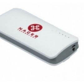 Cargador Portátil Naceb Power Bank NA-440, 13000mAh, Blanco