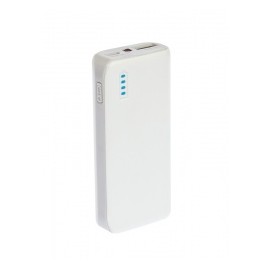 Cargador Portátil Grixx Power Bank GROEXTBP40W01, 4400mAh, Blanco