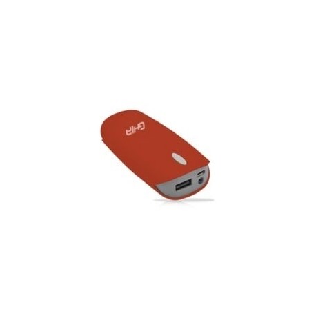 Cargador Portátil Ghia Volta, 4000mAh, Rojo