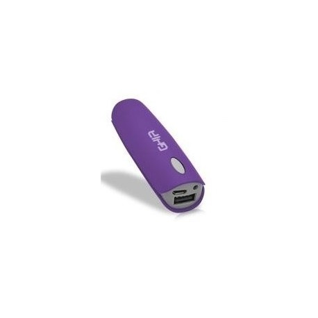 Cargador Portátil Ghia Volta, 2500mAh, Púrpura