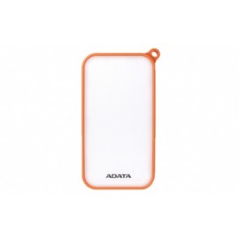 Cargador Portátil Adata PowerBank D8000L, 8000mAh, Naranja/Blanco