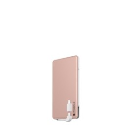 Cargador Portátil Mophie Powerstation Plus Mini, 4000mAh, Oro Rosado