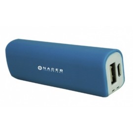 Cargador Portátil Naceb NA-605, 2200mAh, Azul