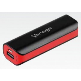 Cargador Portátil Vorago Power Bank AU-109, 2200mAh, Negro/Rojo