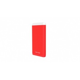 Cargador Portátil Vorago PowerBank PB-400, 10.000mAh, Rojo