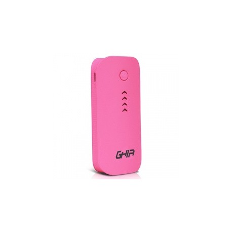 Cargador Portátil Ghia Power Bank Volta GAC-021, 3600mAh, Rosa