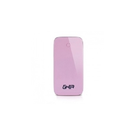 Cargador Portátil Ghia Volta Power Bank GAC-013, 6000mAh, Rosa