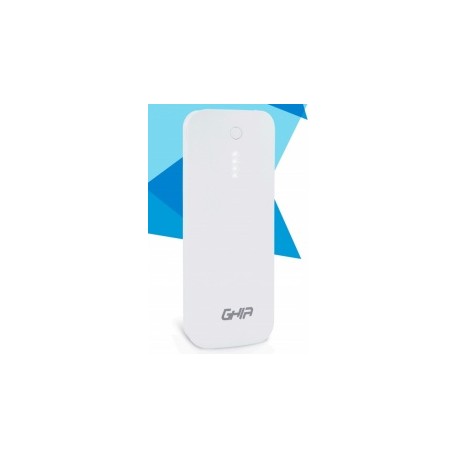 Cargador Portátil Ghia Power Bank Volta GAC-030, 12000mAh, Blanco