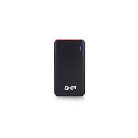 Cargador Portátil Ghia Power Bank Volta GAC-010, 4000mAh, Negro/Rojo