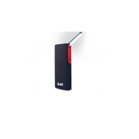 Cargador Portátil Ghia Volta Power Bank GAC-015, 10400mAh, Negro/Rojo